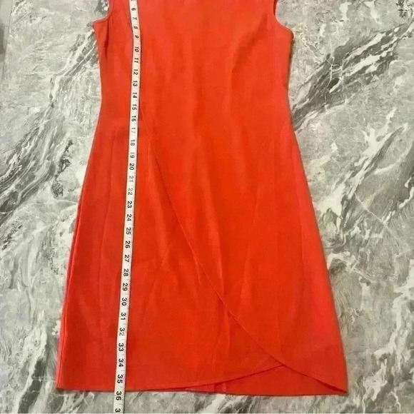 Women's Ann Taylor Dress Knee Length Zip Up Back Sz 4 Office Classic Preppy - Picture 4 of 9